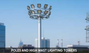 Poles and High Mast Lighting Towers